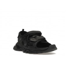 Balenciaga Track Sandal Black