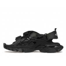 Balenciaga Track Sandal Black