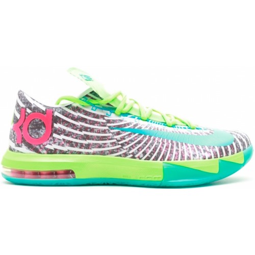 Кроссы Nike KD 6 Supreme D.C. Preheat - мужская сетка размеров