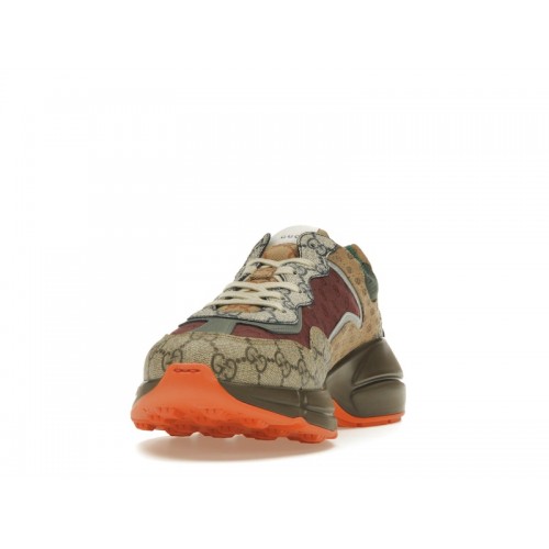 Gucci Rhyton Brick Red - мужская сетка размеров