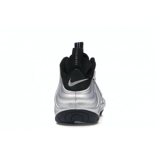 Кроссы Nike Air Foamposite Pro Metallic Silver - мужская сетка размеров