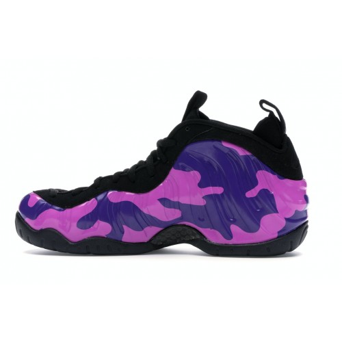 Кроссы Nike Air Foamposite Pro Purple Camo - мужская сетка размеров
