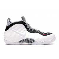 Кроссовки Nike Air Foamposite Pro White Black University Red
