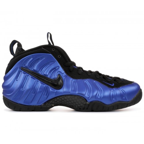 Кроссы Nike Air Foamposite Pro Varisty Royal Black (2001) - мужская сетка размеров