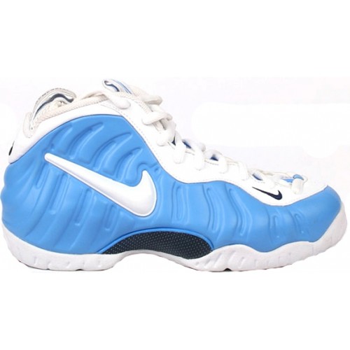 Кроссы Nike Air Foamposite Pro University Blue - мужская сетка размеров