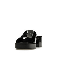 Gucci 60mm Slide Sandal Black Rubber