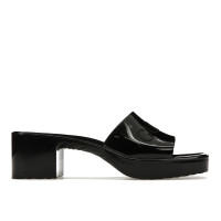 Gucci 60mm Slide Sandal Black Rubber