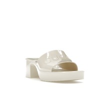 Gucci 60mm Slide Sandal White Rubber