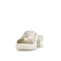 Gucci 60mm Slide Sandal White Rubber