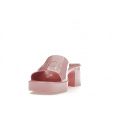 Gucci 60mm Slide Sandal Pink Rubber