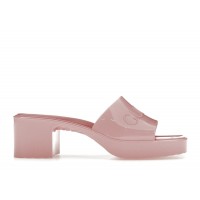 Gucci 60mm Slide Sandal Pink Rubber