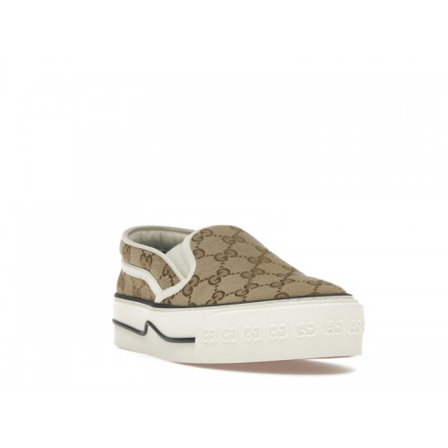 Gucci Tennis 1977 Slip-On GG (W) - женская сетка размеров Gucci Tennis 1977 Slip-On GG (W) - женская сетка размеров