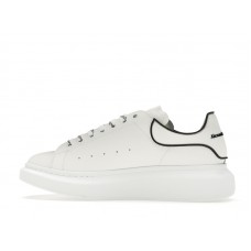 Alexander McQueen Oversized White Black Trim