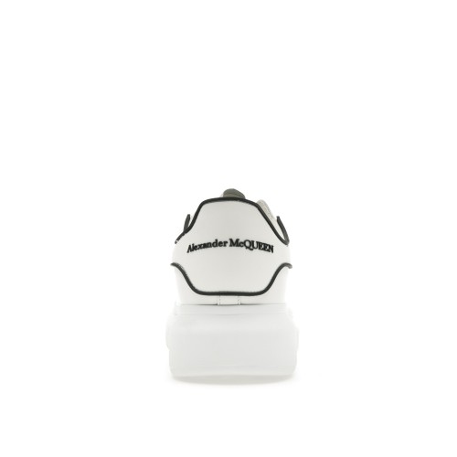 Кроссы Alexander McQueen Oversized White Black Trim - мужская сетка размеров