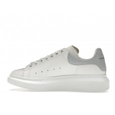 Кроссовки Alexander McQueen Oversized White Light Blue Croc