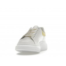 Кроссовки Alexander McQueen Oversized White Yellow Croc