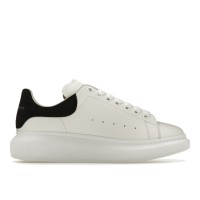 Кроссовки Alexander McQueen Oversized Black Embossed Suede Croco