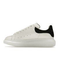 Кроссовки Alexander McQueen Oversized Black Embossed Suede Croco