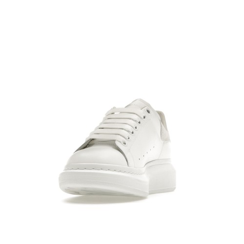Кроссы Alexander McQueen White Croc - мужская сетка размеров
