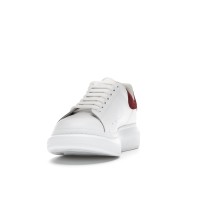 Кроссовки Alexander McQueen Oversized Burgundy Croc Suede