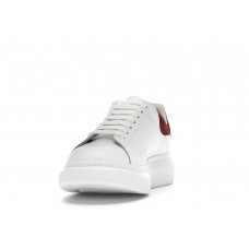 Кроссовки Alexander McQueen Oversized Burgundy Croc Suede