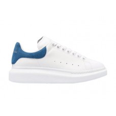 Кроссовки Alexander McQueen Oversized White Blue Croc