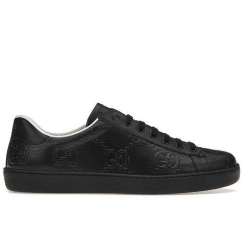 Gucci Ace Black GG - мужская сетка размеров