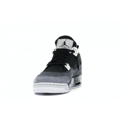 Кроссы Jordan 4 Retro Fear Pack (2013) (GS) - подростковая сетка размеров