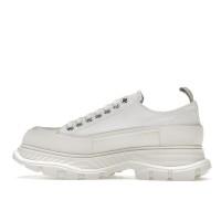 Alexander McQueen Tread Slick Low Lace Up White White