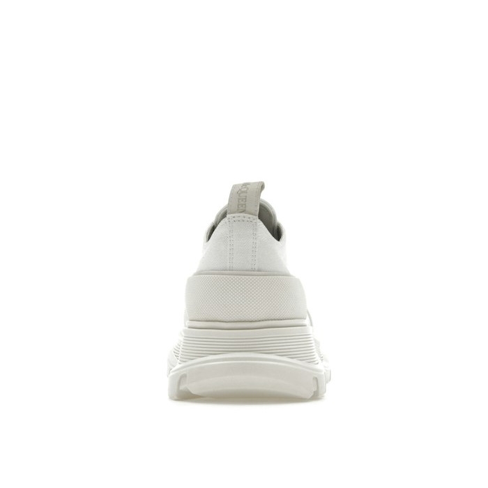 Alexander McQueen Tread Slick Low Lace Up White White - мужская сетка размеров Alexander McQueen Tread Slick Low Lace Up White White - мужская сетка размеров