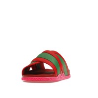 Женские Gucci Web Slide Pink Rubber (W)