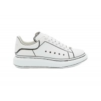 Кроссовки Alexander McQueen Oversized White Black Outline