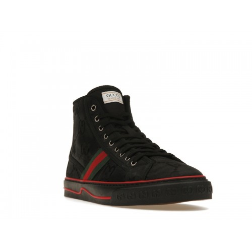 Gucci Off The Grid High Top Black GG - мужская сетка размеров