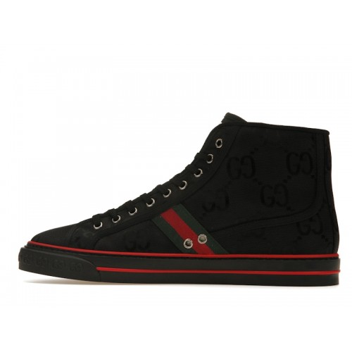 Gucci Off The Grid High Top Black GG - мужская сетка размеров