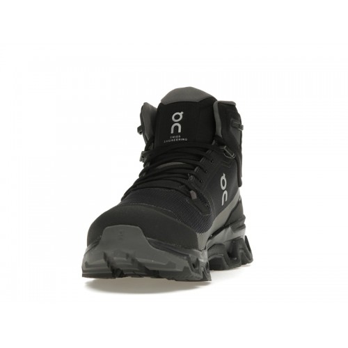 Кроссы On Running Cloudrock 2 Waterproof Black Eclipse - мужская сетка размеров