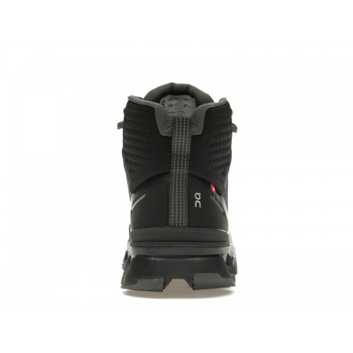Кроссы On Running Cloudrock 2 Waterproof Black Eclipse - мужская сетка размеров