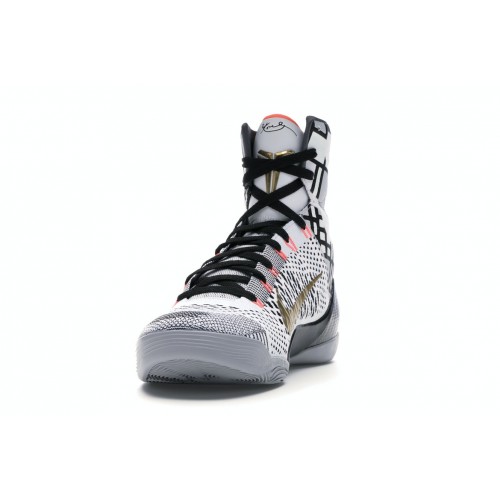 Кроссы Nike Kobe 9 Elite Gold Fundamentals - мужская сетка размеров
