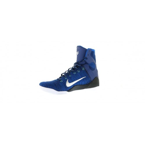 Кроссы Nike Kobe 9 Elite Brave Blue - мужская сетка размеров