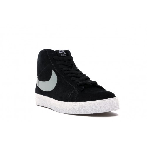 Мужские кроссовки Nike SB Blazer Black White Base Grey