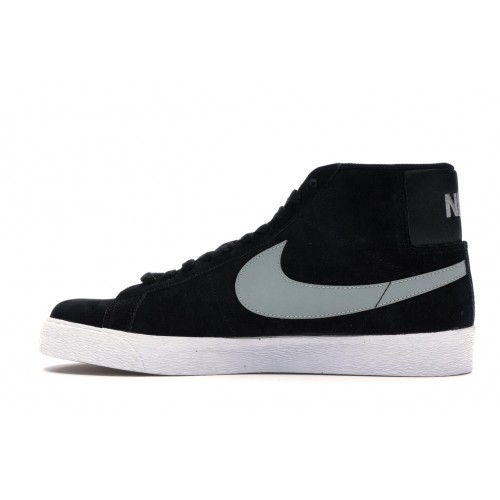 Мужские кроссовки Nike SB Blazer Black White Base Grey