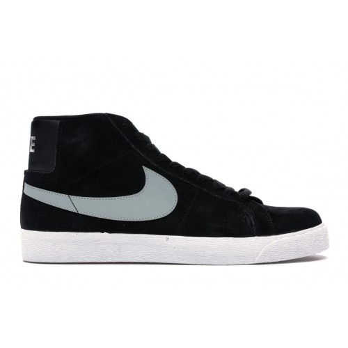 Мужские кроссовки Nike SB Blazer Black White Base Grey