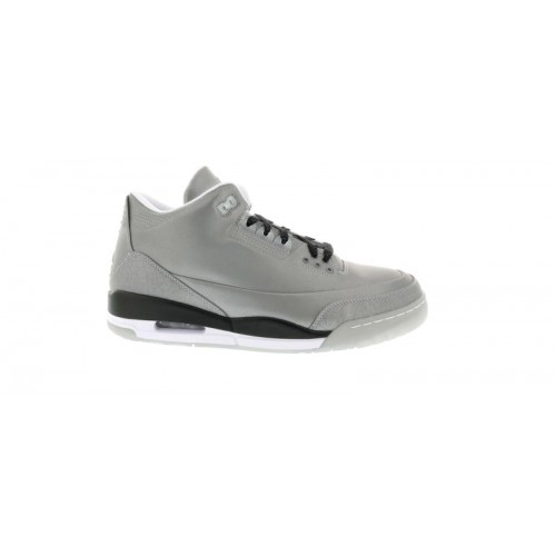 Кроссы Jordan 3 Retro 5Lab3 Silver - мужская сетка размеров
