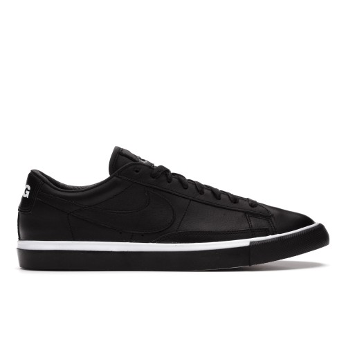 Мужские кроссовки Nike SB Blazer Low Comme des Garcons Black White