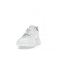 Женские Alexander McQueen Court Trainers White Leather (W)