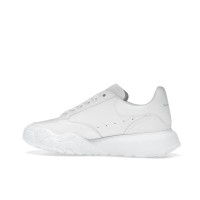 Женские Alexander McQueen Court Trainers White Leather (W)