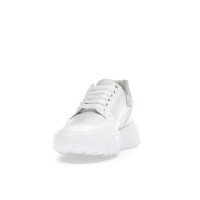 Женские Alexander McQueen Oversized Court Trainer White Patchouli (W)