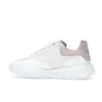 Женские Alexander McQueen Oversized Court Trainer White Patchouli (W)