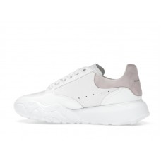 Женские Alexander McQueen Oversized Court Trainer White Patchouli (W)