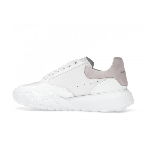 Alexander McQueen Oversized Court Trainer White Patchouli (W) - женская сетка размеров