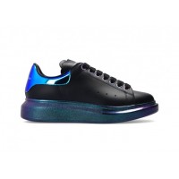 Женские кроссовки Alexander McQueen Oversized Black Pearlscent (W)